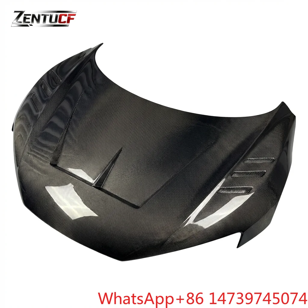 Carbon Fiber Engine Hood Cover 2017-2019 V8 V10 Sport Front Bonnet Modification Replacement PartsCar Parts And Car Kits