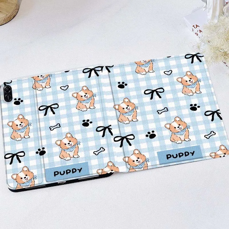 Sausage Dog Anime For Huawei MatePad M5 T5 SE 11 Pro Honor Tab 5 V7 V8 X9 GT 10.1 10.8 Inch Tablet Case