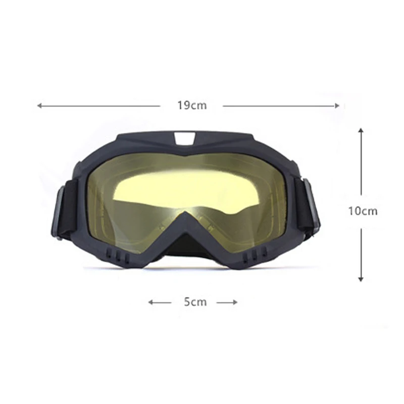 Windproof Dirt Bike Motorcycle Goggles Outdoor Dustproof Motocross War Game Hunting Cycling Mounteering Goggles