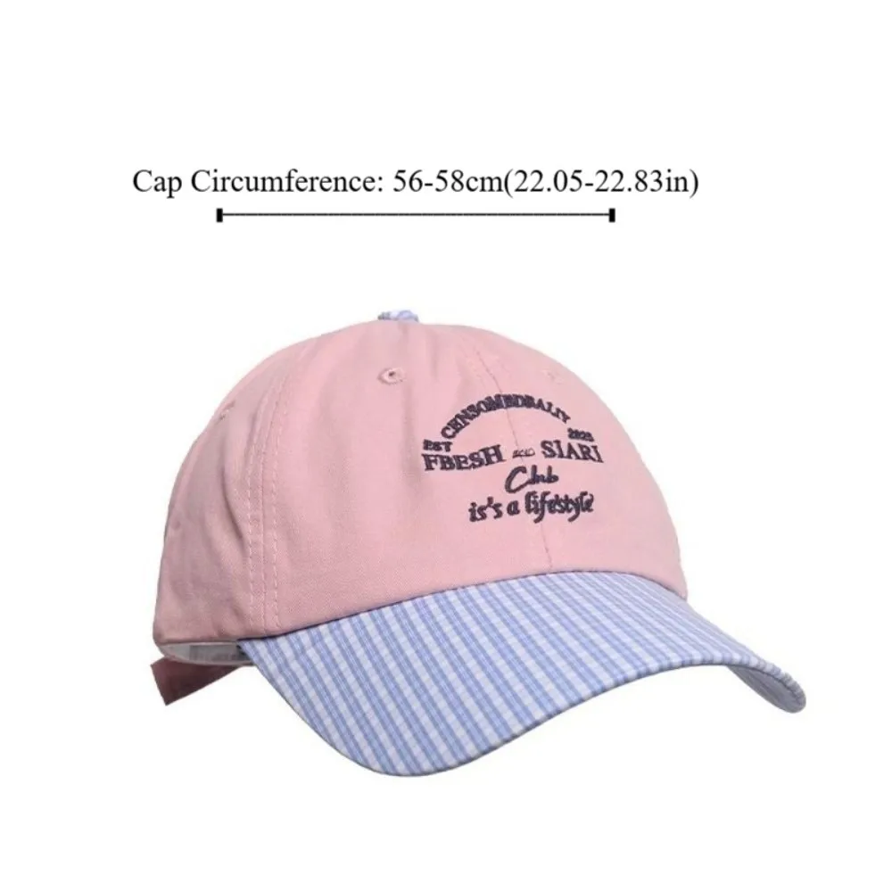 العصرية الكورية قبعة بيسبول منقوشة الربيع الصيف بلغت ذروتها قبعة إلكتروني التطريز قناع Snapback قبعة المرأة