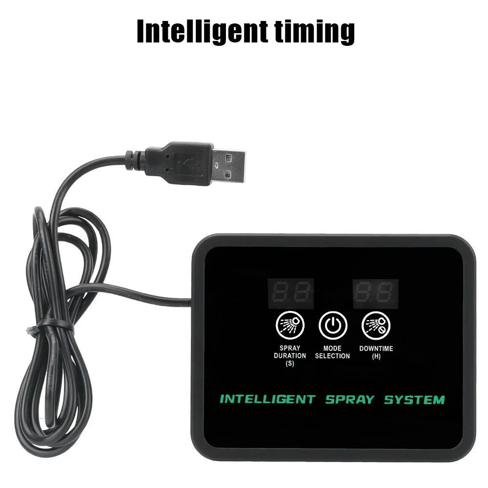 Garden Plant Sprayer Touch Screen Automatic Watering System Electronic Timer For Garden Aquarium Spray Irrigation System Kit