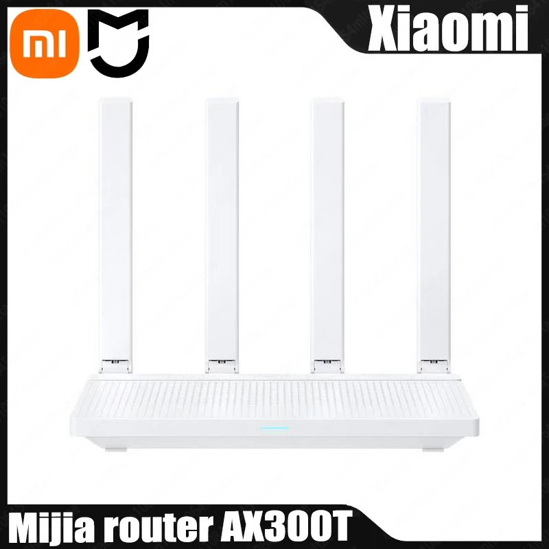 

Оригинальный маршрутизатор Xiaomi MIJIA AX3000T 2,4 ГГц 5 ГГц 1,3 ГГц процессор 2X2 160 МГц WAN LAN светодиодное соединение NFC для игр в домашнем офисе