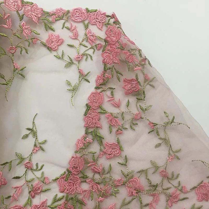 

20 ярдов, тюлевая кружевная бейка с вышивкой, сделай сам, сексуальное кукольное нижнее белье, аксессуары, ткани, вышитое сетчатое кружево для платья, швейные поделки