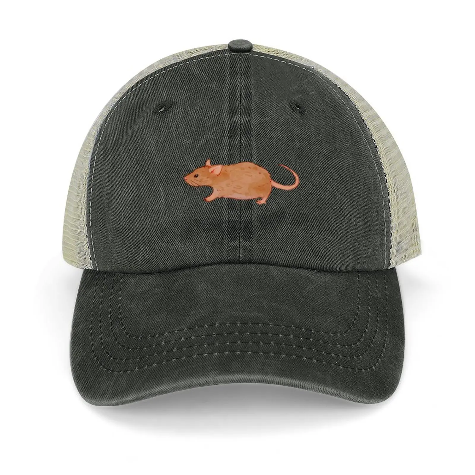 

watercolor rat Baseball Cap hiking hat Hip Hop golf hat genuine Boy Women's