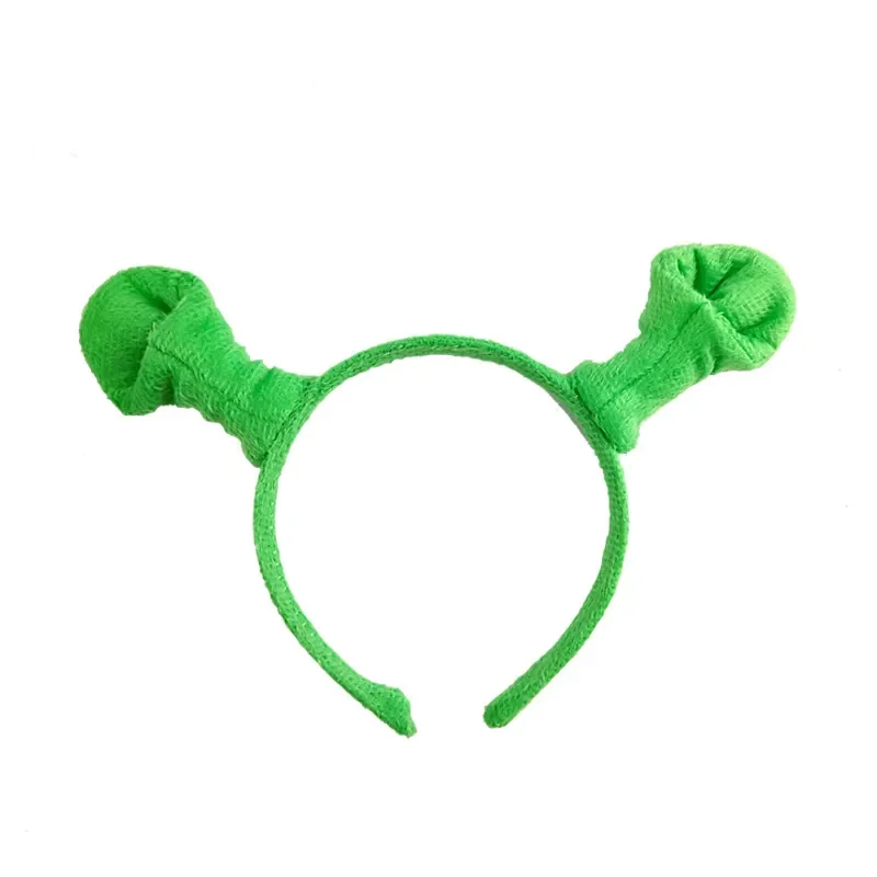 

Home Garden Halloween Hair Hoop Shrek Hairpin Ears Headband Head Circle Party Costume Item Masquerade Supplies