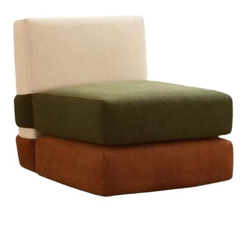 Tofu block lazy sofa chair, single tatami can lie down and sleep small apartment living room combination leisure bedroom recline