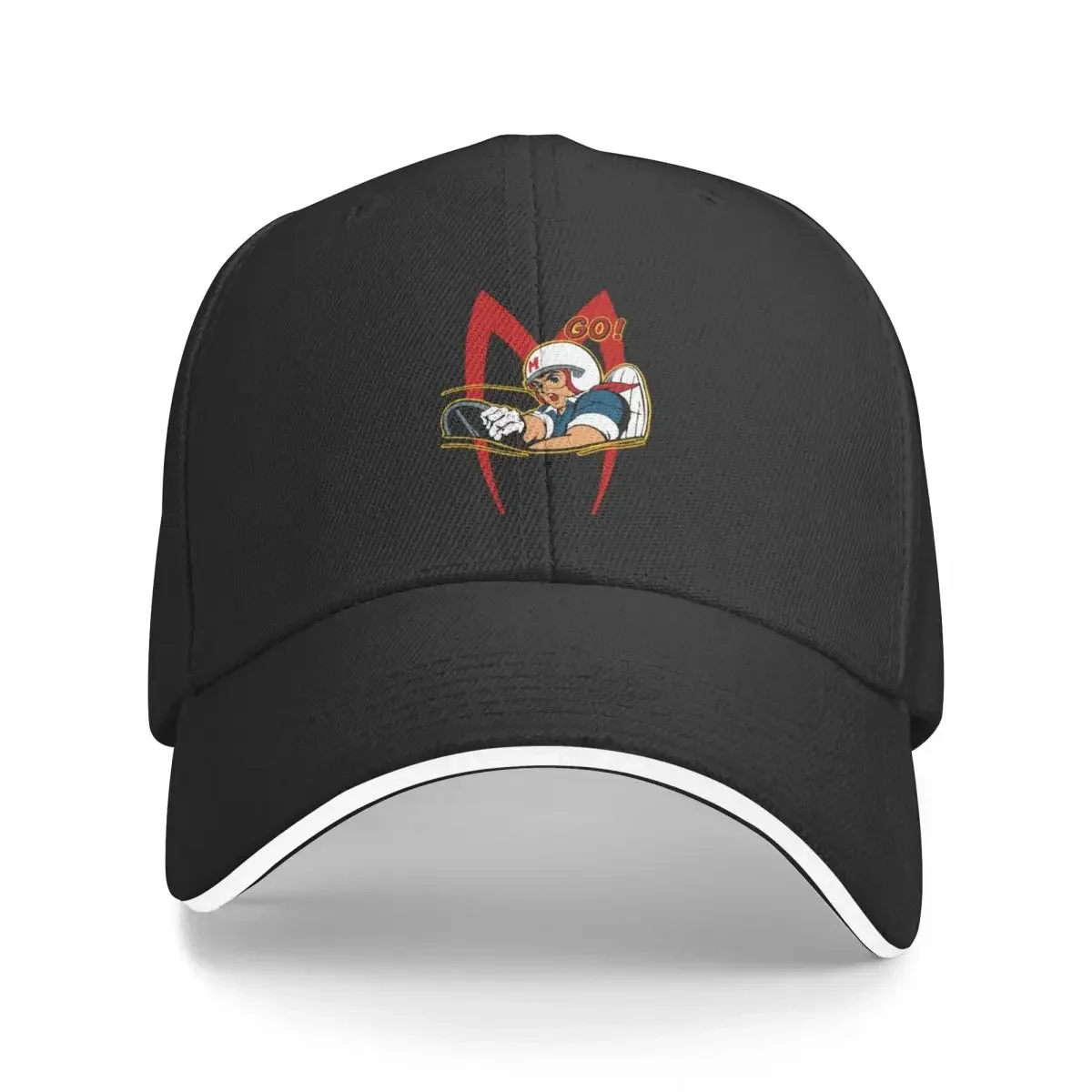 Ir velocidade Racer Ir!!! UV Proteção Baseball Cap para Homens e Mulheres, Chapéu Solar, Cosplay, Streetwear