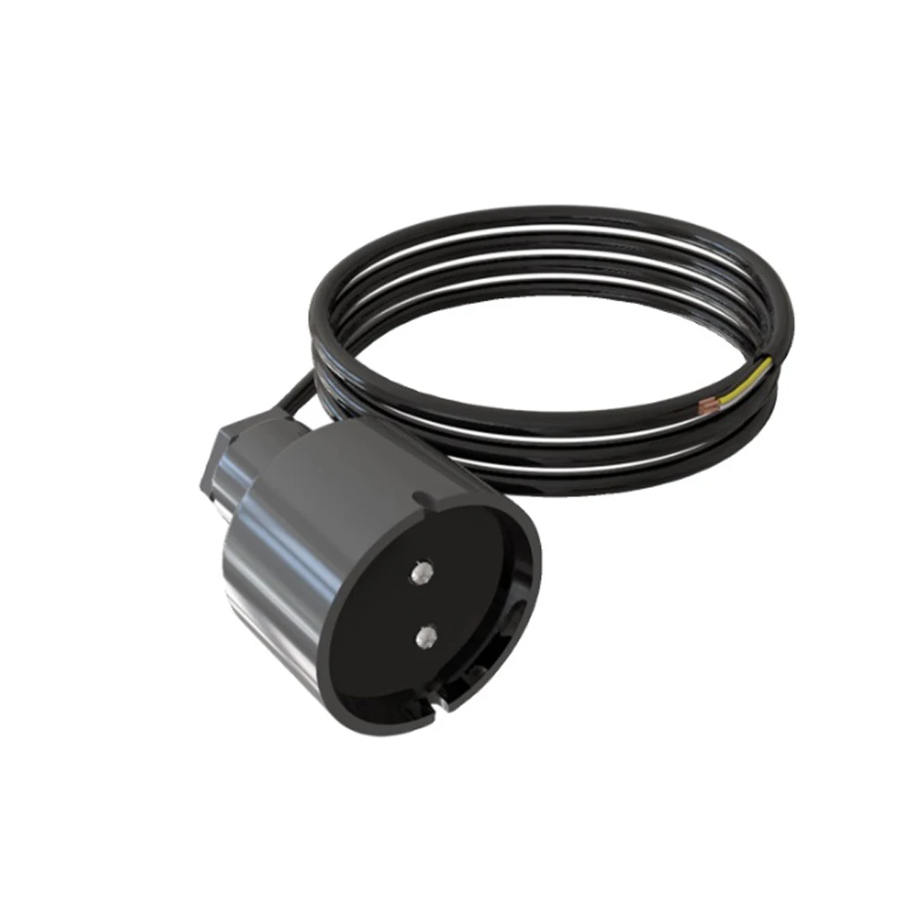 12/24Vdc ลวดเครื่องตรวจจับน้ำรั่ว 1 ~ 15M สาย NC/ไม่มีสัญญาณรีเลย์เอาต์พุตเซ็นเซอร์เตือนน้ำรั่วสำหรับคลังสินค้า