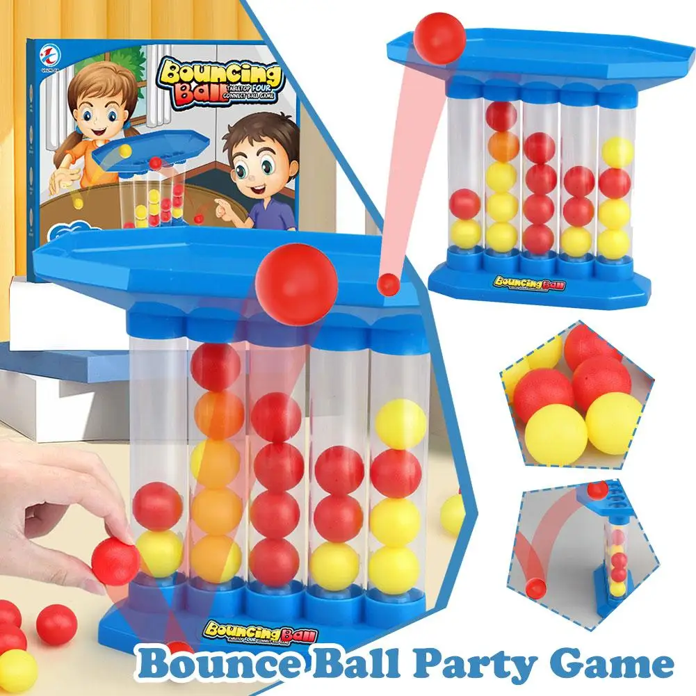 

Bouncing Balls Board Game Desktop Toys Parent-child Interactive Throwing Ball Toys For Kids Family Party Desktop Bouncing N9q2