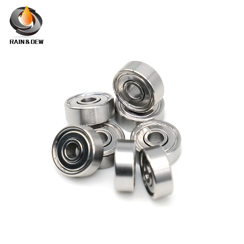 

10PCS 604ZZ Bearing ABEC-7 4x12x4 MM Miniature 604Z Ball Bearings 604 ZZ EMQ Quality