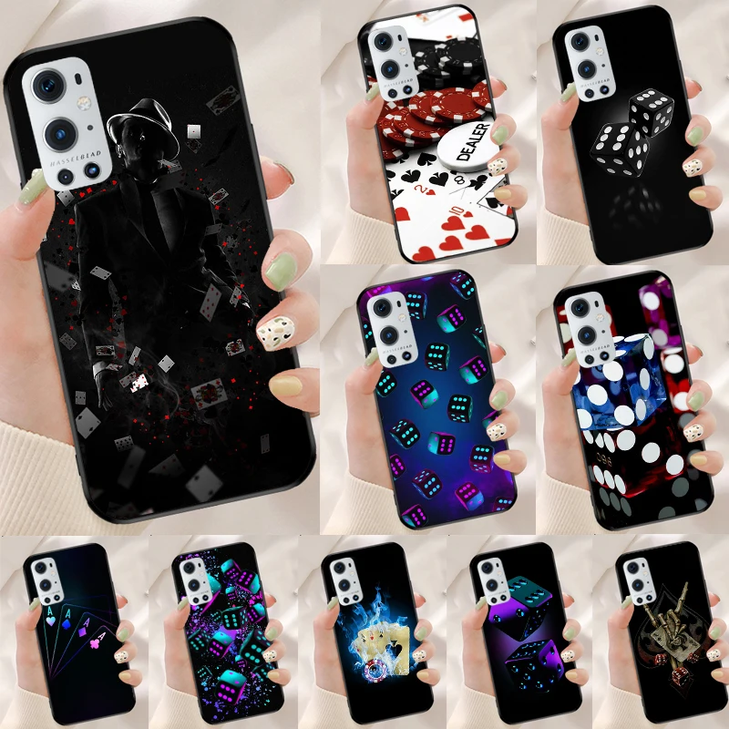 Dices Poker Casino For Realme 10 11 Pro Plus GT Neo 5 2T C55 C35 C33 C31 C30 C21Y OnePlus Nord 3 CE 2 Lite Case