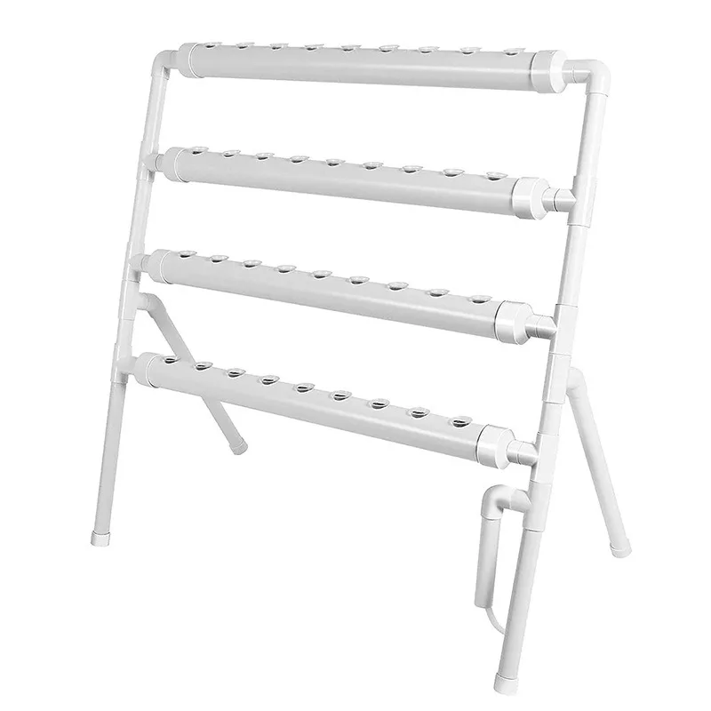 2026 Three-dimensional Flower Stand, Hydroponic Vegetable Balcony Pipeline Vertical Soilless Cultivation Planter Rack