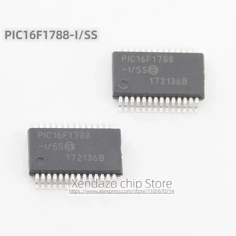 1pcs/lot PIC16F1788-I/SS PIC16F1788 -I/SS SSOP-28 package Original genuine Microcontroller chip