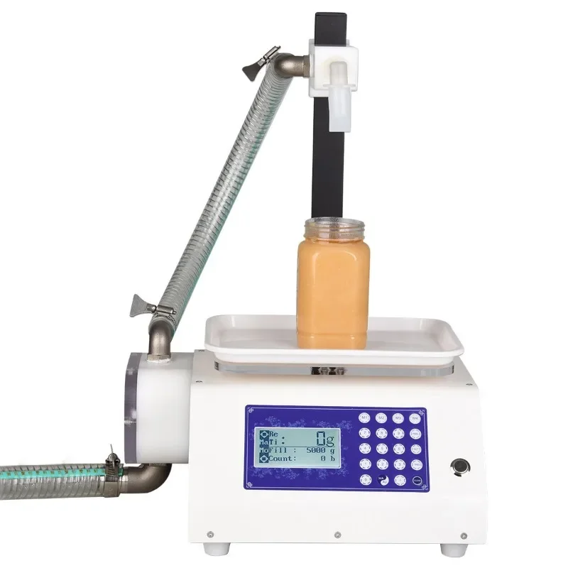 Honey intelligent filling machine, small weighing liquid sub-filling honey automatic filling machine