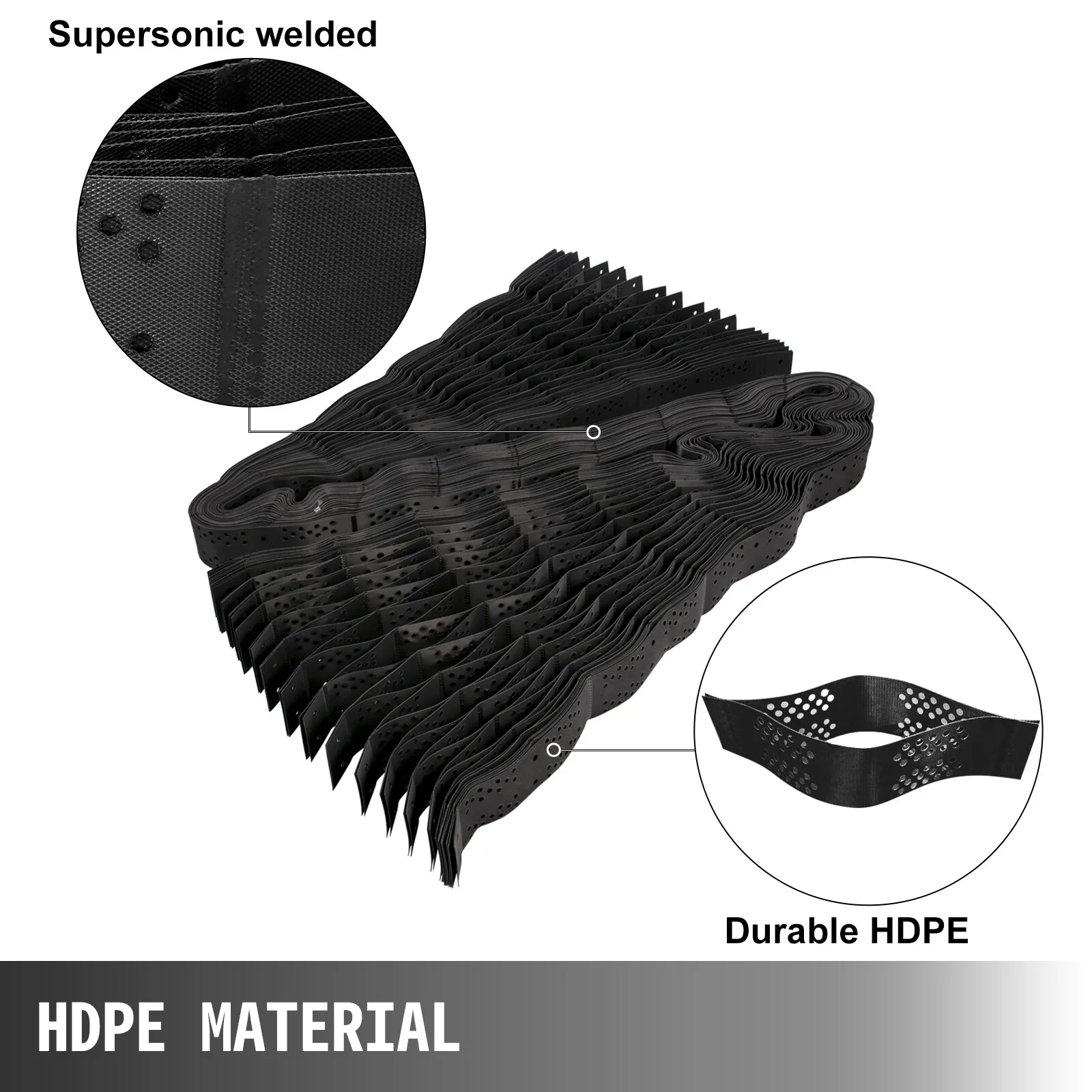 HDPE Geo Grid Ground Grid Honeycomb Geocell Geocell Permeable Pavers 9*17ft