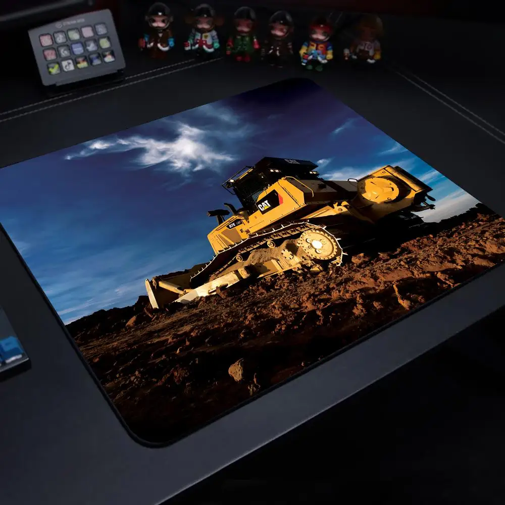 Advanced C-Caterpillar DozerES Mouse Pad Mousepad Small Office Computer Desk Mat Table Keyboard Big Mouse Pad Laptop Cushion