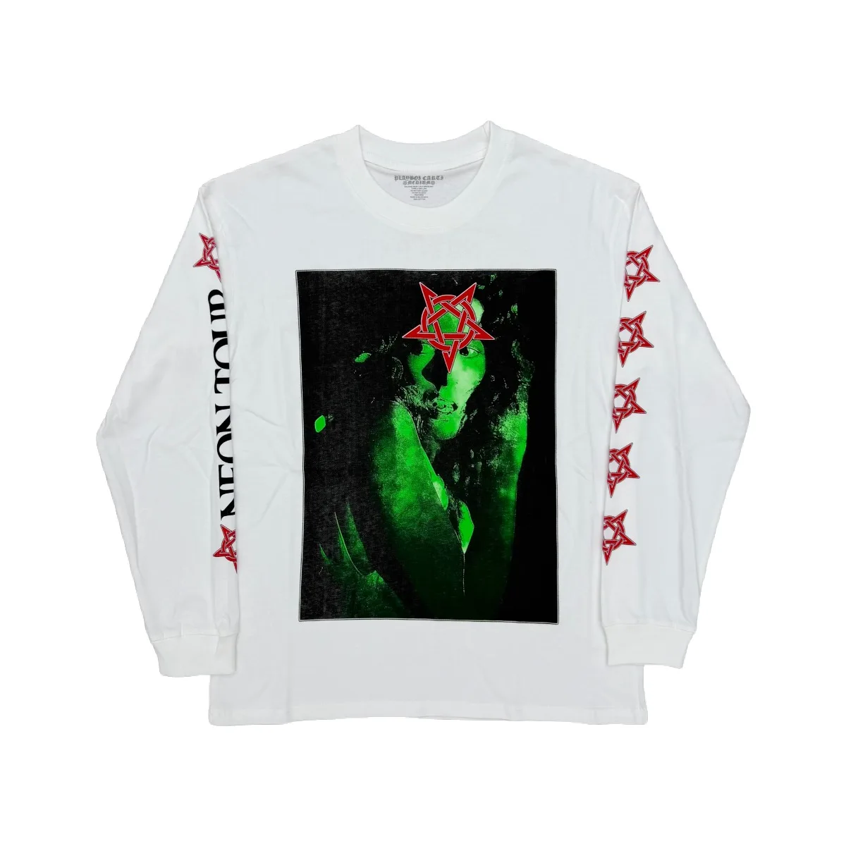 Playboi Carti Neon Tour Long Sleeve Edition Printed Long Sleeved T-shirt for Men