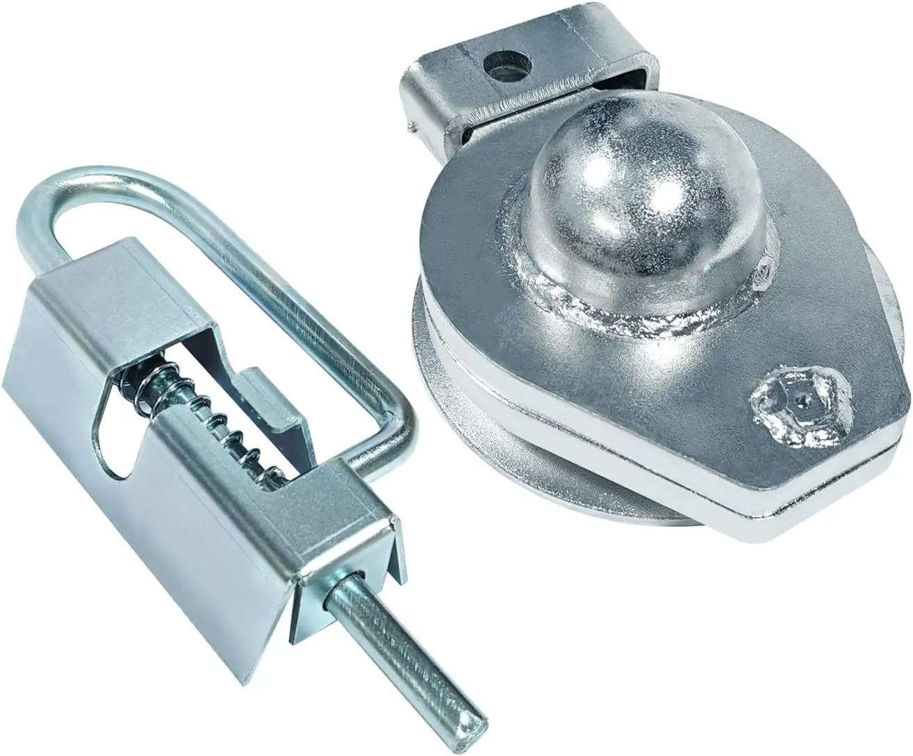 Gooseneck Coupler Head with Handle, 30000-pound Rating | Universal Fit for Trailers 2 & 5/16