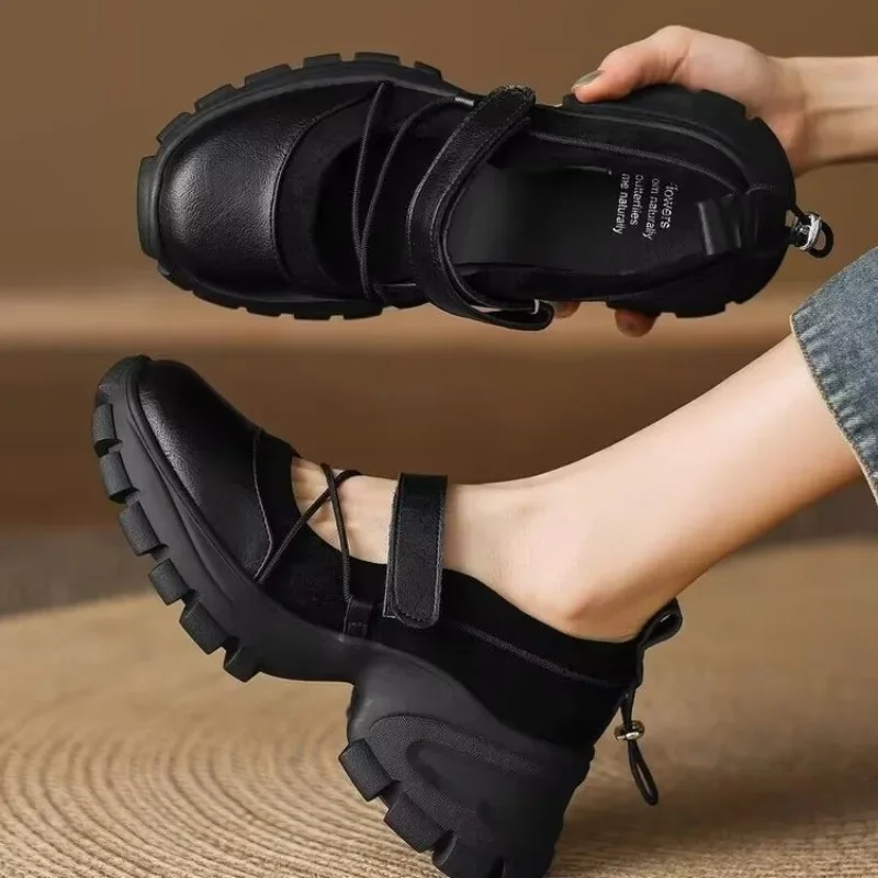 

2026 New Fashion Platform Mary Jane Girls Spring and Fall and Versatile Single Shoes