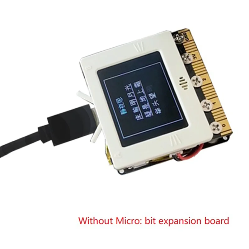 B47C 1Set K-Watch For Micro: Bit Expansion Board K-Watch Module Watch Python Editor (بيج)
