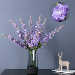 Artificial 2-pronged Swallowwort Artificial Flower Household Wedding Decoration Violet Hyacinth Flower Arrangement Accessories