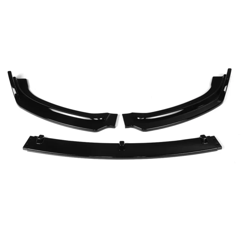 ABS Frontstoßstangen-Splitter Spoilerlippe Diffusor Schutzabdeckung Karosserie-Kit Passend für BMW 3er F30 F35 2016-2019
