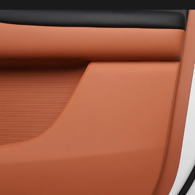 ل GAC AION V 2nd Gen 2024-2026 باب السيارة مكافحة ركلة الوسادة الديكور لوحة الباب الداخلي واقية ملصق إكسسوارات جلدية #4