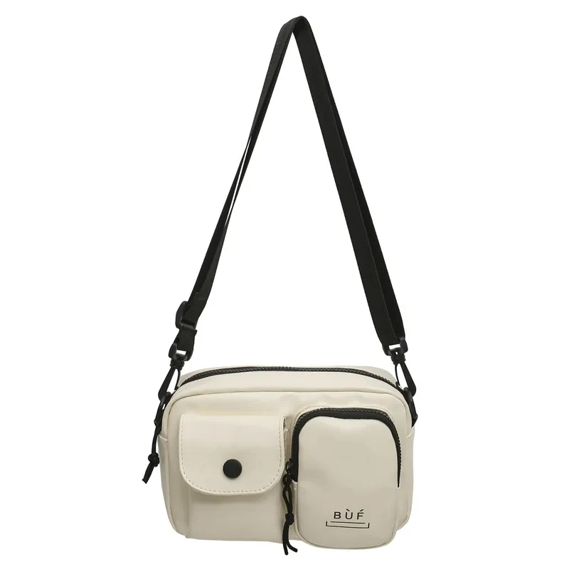 

Men's Waterproof PU Crossbody Bags Street Style Multifunctional Backpack Single Shoulder Bag Phone Pocket Daily