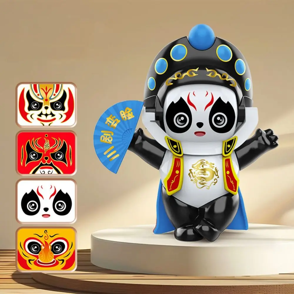 Face Change Opera Face Changing Doll Sichuan Opera Chinese Style Face Changing Toy 4 Facial Mini Opera Face Makeup Toy