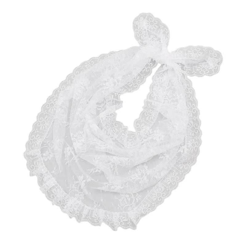 

652F Fashionable Women's Small Silk Scarf Lightweight and Breathable Headwrap Scarf Comfortable Kerchief for Daily Wear