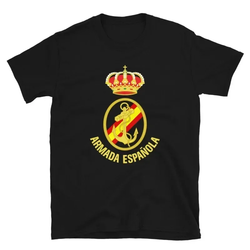 LE Armada Española Spanish navies Army Marines Men T-Shirt Short Sleeve Casual O-Neck Shirts SUMMER PARTY mens designer clothes