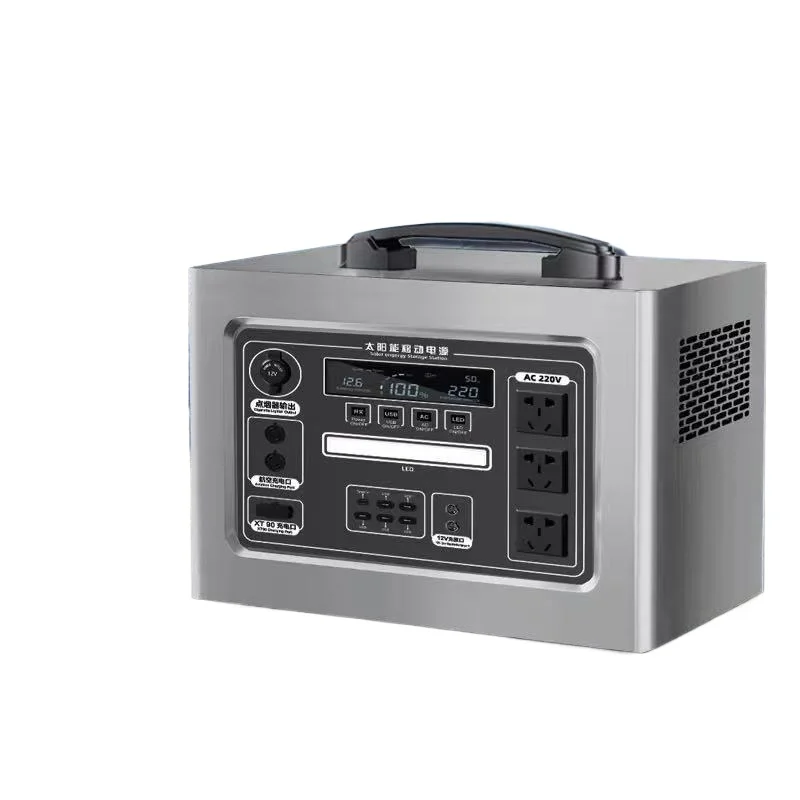 Outdoor mobile power supply 220v large-capacity portable live broadcast home self-driving tour camping stall emergency power