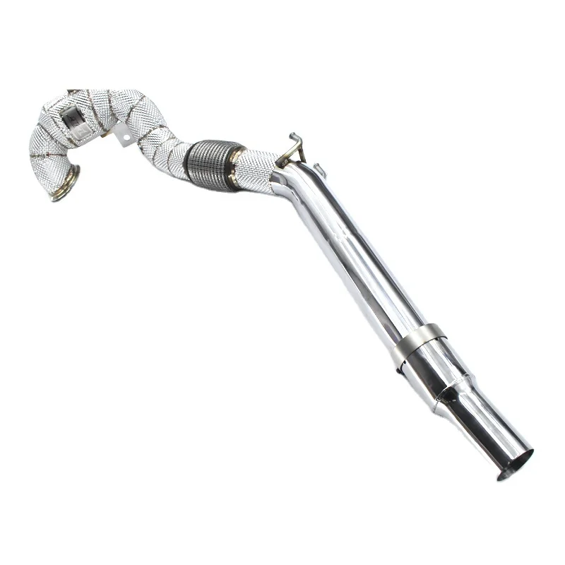 Head Section High flow Pipes Exhaust Pipes branch downpipe Exhaust Pipe with catalyst For VW/Volkswagen CC 2.0T 2015-2022