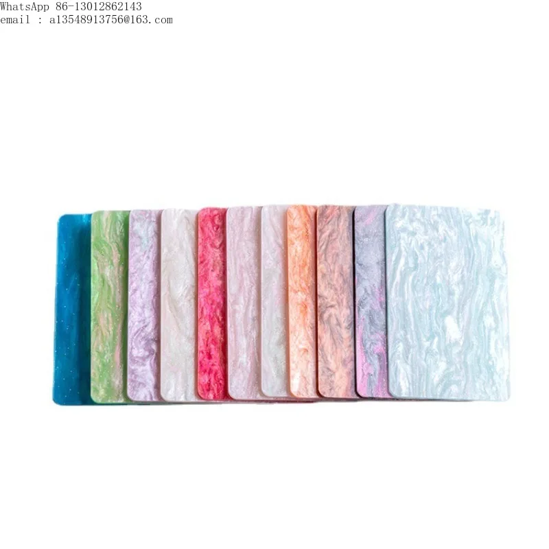 Aurora Fritillary Sparkling Star Board, Marble Acrylic Panel, Jewelry Accessories DIY Photo Frame