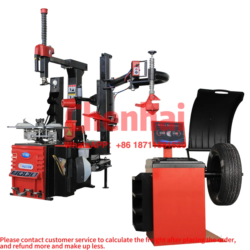 Tire repair machine combo tyre changer wheel balancer