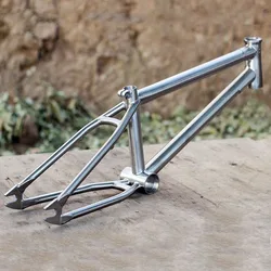 Extreme Sports Bicycle Customized Off-Road Titanium BMX Bike Frame,