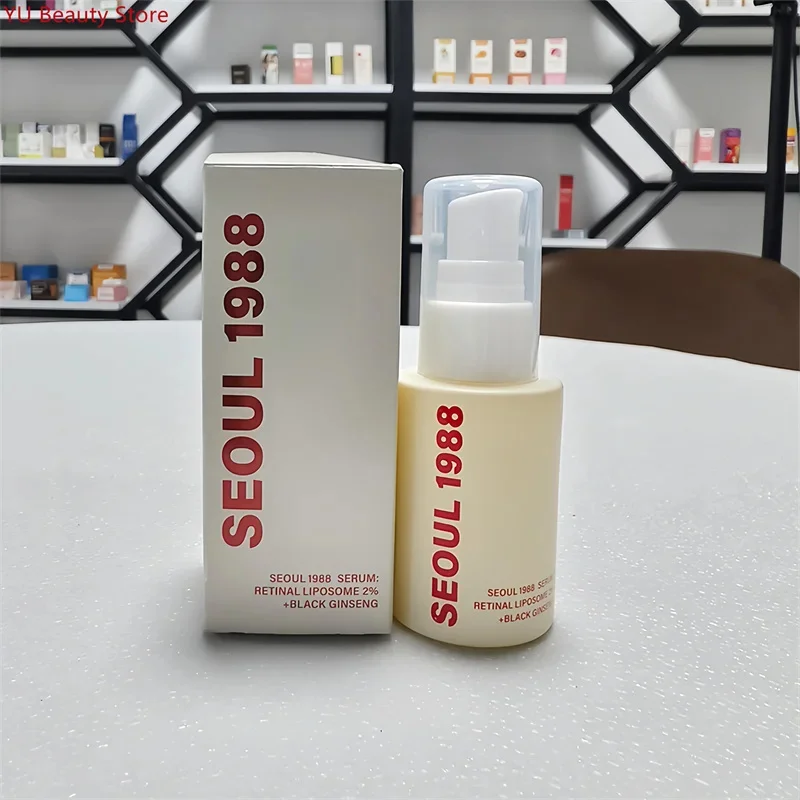 SEOUL 1988 vitamine C soin des rides 4% rétinol Ginseng sérum éclaircir les ridules raffermissant crème pour les yeux hydratant coréen ensemble de soins de la peau