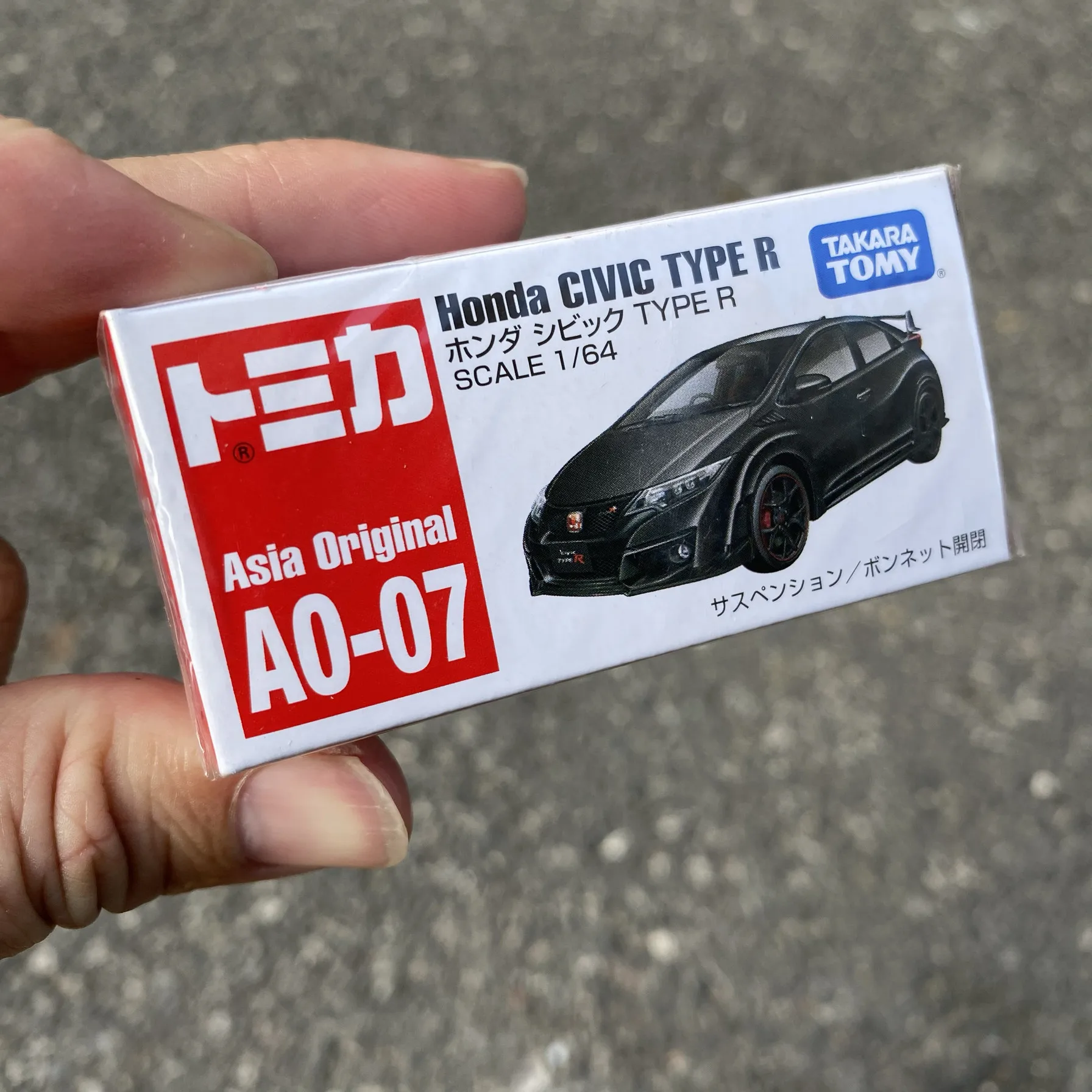 

Takara Tomy Tomica AO-07 Honda Civic TYPE Diecast Alloy Car Mini Metal Vehicle Model Collection Display Toy Gift For Boys Kids