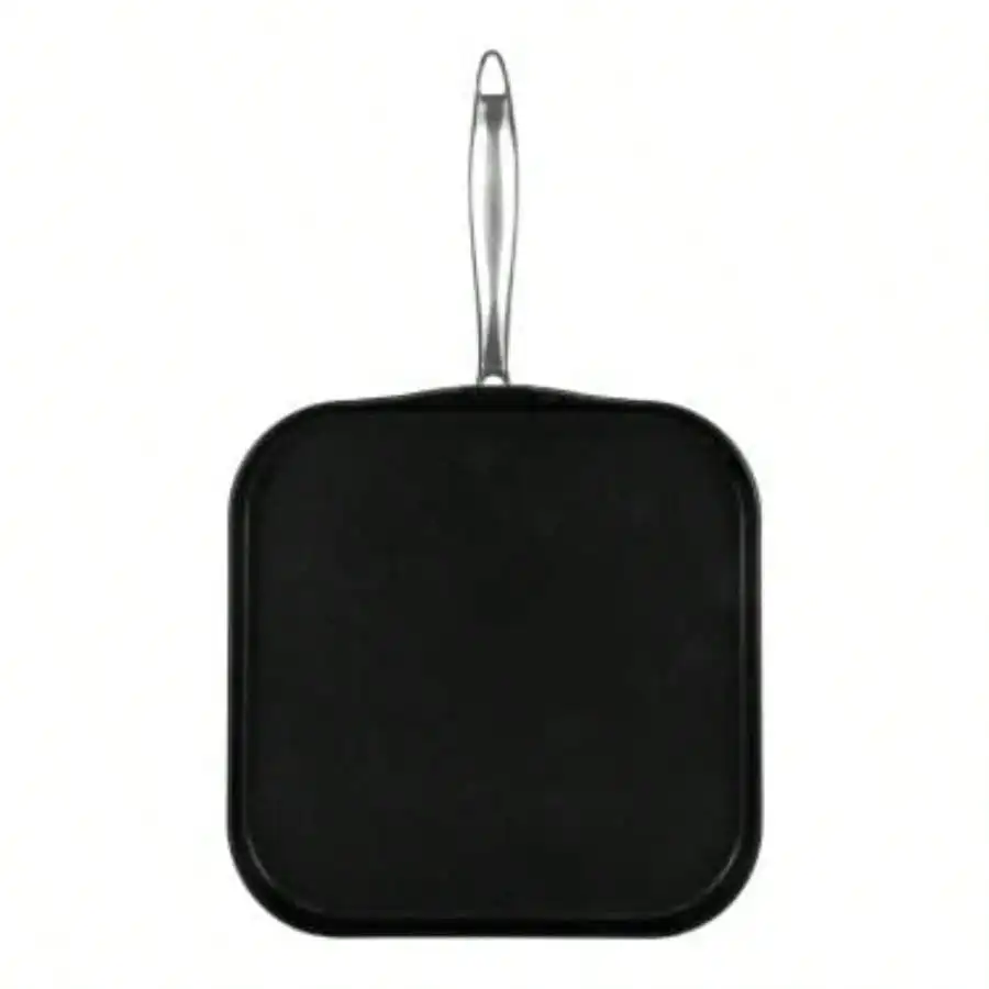

11 Inch Square Ceramic Griddle Pan - Non-Stick & PTFE/PFOA Free, Oven & Dishwasher Safe