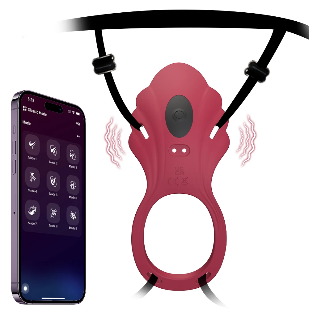 APP Control Vibrator for Women Wearable Panty Vibrating Penis Ring Clitoral Stimulator Female Sex Toy for Men Sexual Pleasure