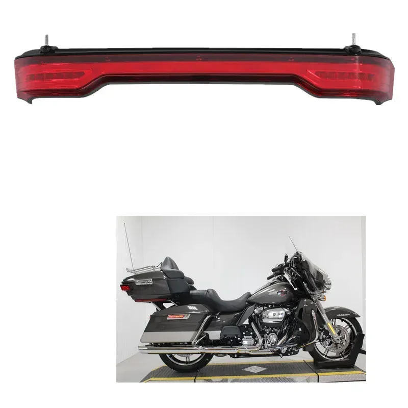 For Harley Touring 2014-2023 Electra Glide Ultra Classic Low Road Glide Limited King Pack Trunk LED Brake Turn Tail Lights