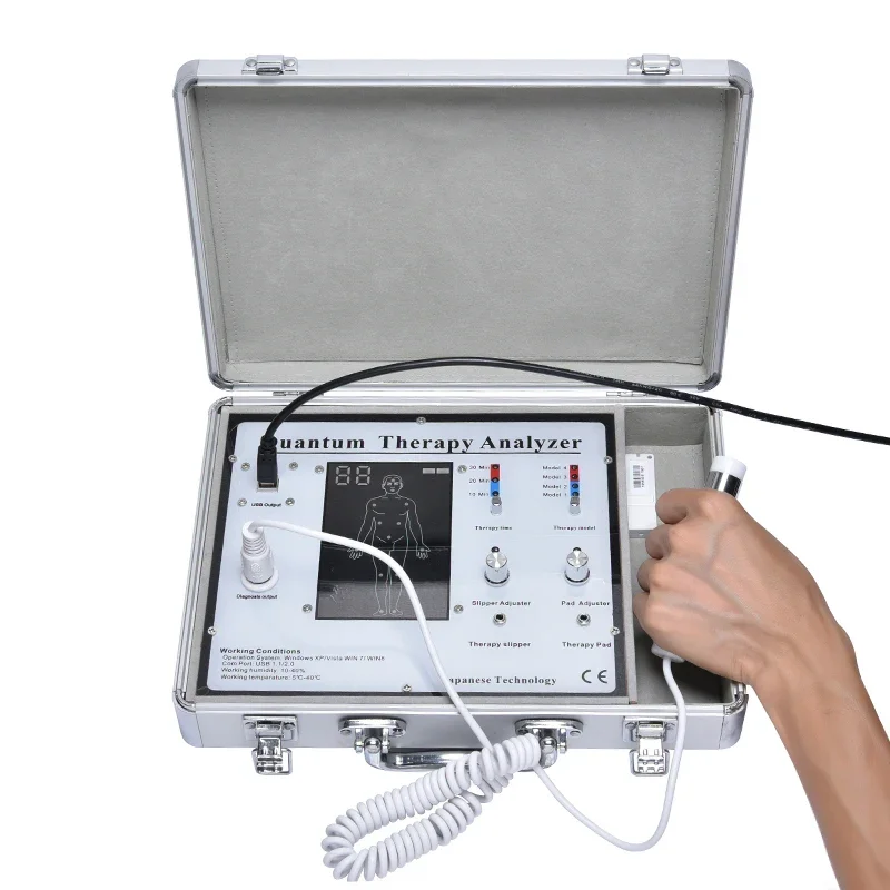 Newest Generation Health Analyzer Full Body Scanning Resonance Magnetic Analyzer With Analysis And Therapy Function