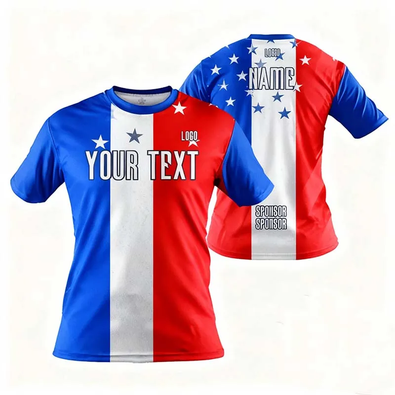 

Customized Team Jersey Personalized Team Wear Breathable Fabric Sports Shirt With Your Logo And Number