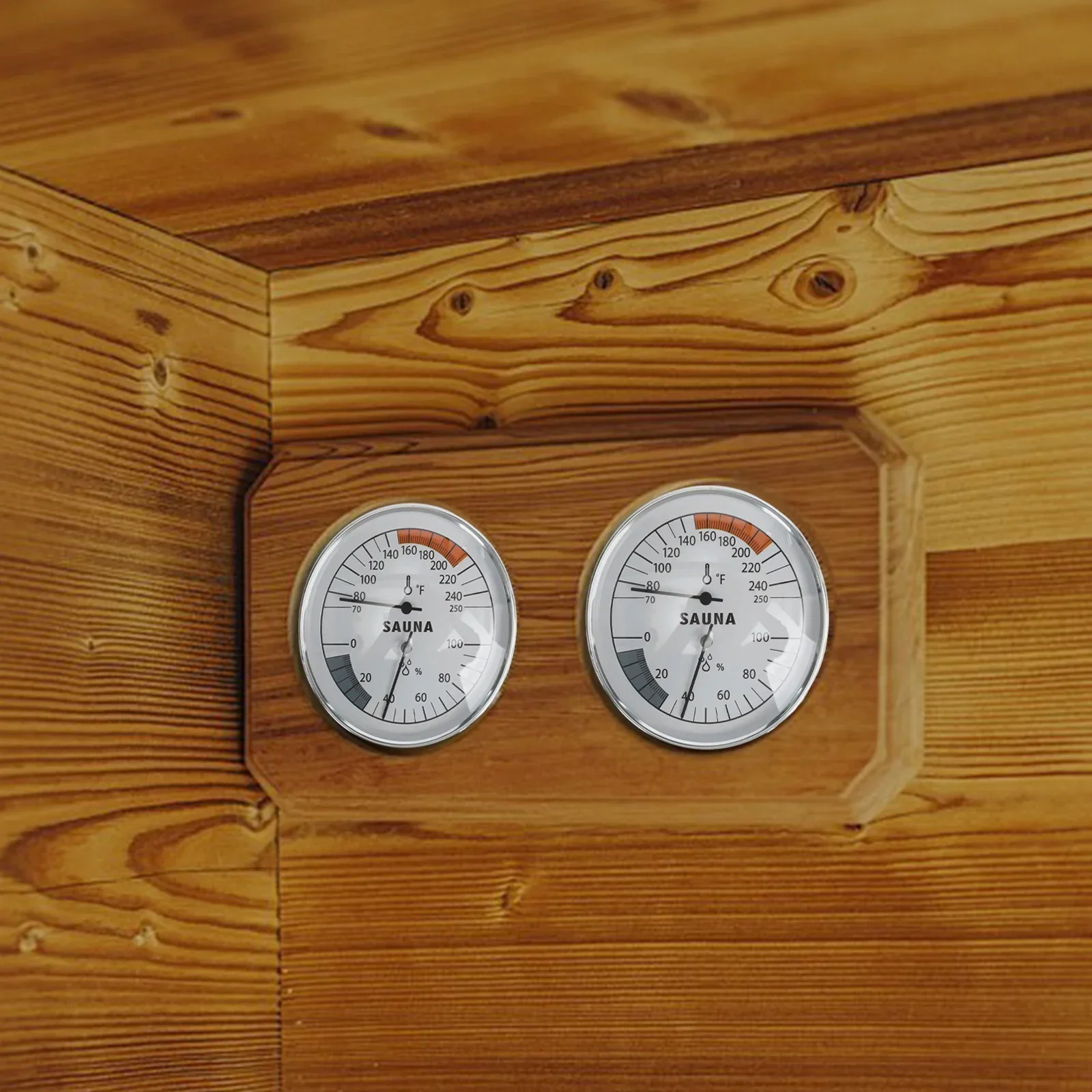 Automatic Calibration Sauna Thermometer Hygrometer for Reliable Temperature and Humidity Measurements in Sauna