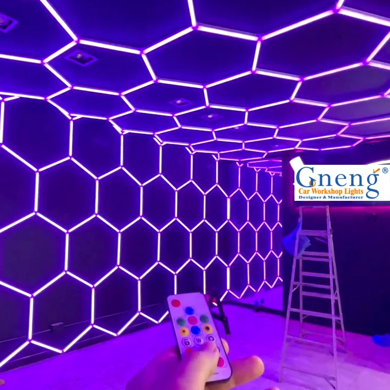 

Entertainment Decoration Night Club Special Effect Hexagon Lighting Rgb Stage Light
