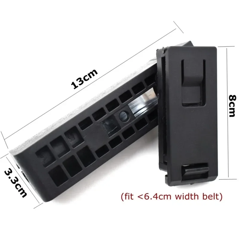 Sarung Casing Tongkat Dapat Ditarik Rotasi Taktis Pemegang Tongkat Universal Sarung Senter Semprot Alat Pertahanan Diri EDC