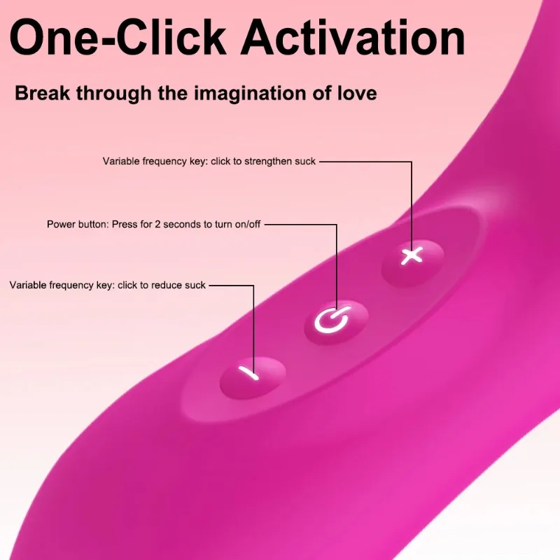 Powerful Clit Sucker VibratorSucking Blowjob Clitoris Stimulator Nipple Vagina Pussy Pump Etotic Sex Toys for Women Masturbator view 6