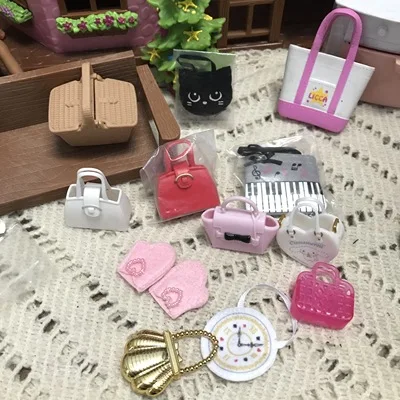 

Rare Limited Edition Licca Doll Toy bag Original Cartoon Doll Head Girl DIY Dressing Hair Toys Collection Cute Doll Head