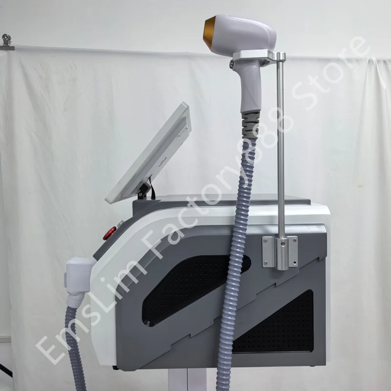 Semiconductor Laser Hair Removal Device808/755/1064nm 3-Wavelength Permanent Painless Strong Pulsed Light for the Face and Body