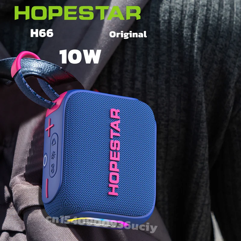 HOPESTAR Беспроводная Bluetooth-колонка Caixa De Som Bocinas Водонепроницаемый музыкальный центр Party Box Портативный уличный мини-сабвуфер TWS